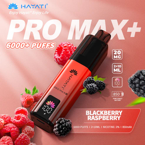 Hayati Pro Max Plus 6000  Rechargeable prefilled Pod Kit ( Pack of 5 )