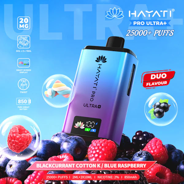 Hayati Pro Ultra Plus 25000  Rechargeable prefilled Pod Kit ( Pack of 5 )