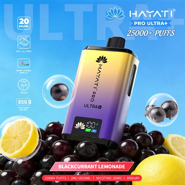 Hayati Pro Ultra Plus 25000  Rechargeable prefilled Pod Kit ( Pack of 5 )
