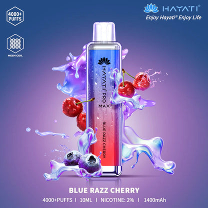 The Hayati Pro Max 4000 Disposable Vape Device 20MG