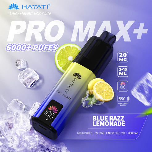 Hayati Pro Max Plus 6000 Rechargeable prefilled Pod Kit