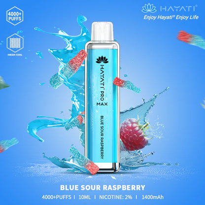 The Hayati Pro Max 4000 Disposable Vape Device 20MG