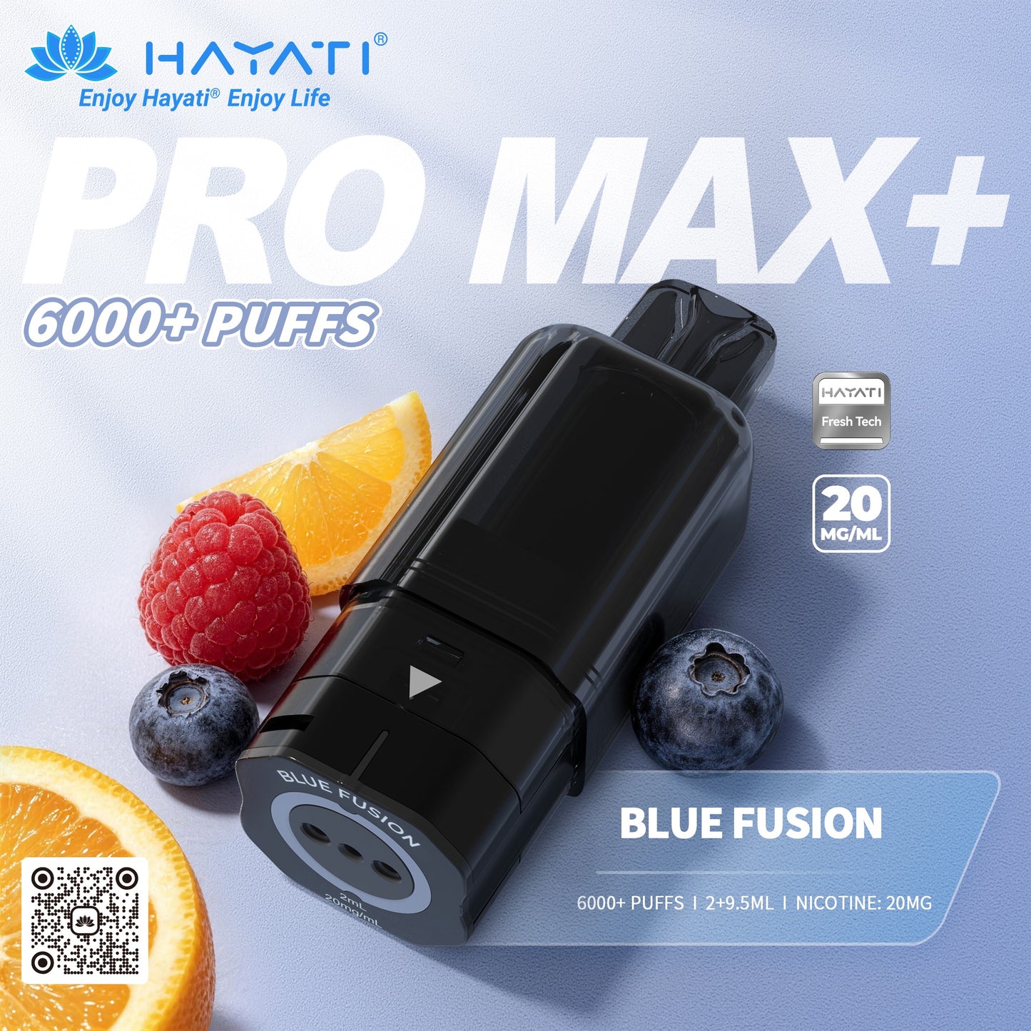 Hayati Pro Max Plus 6000 Rechargeable Replacement Pods
