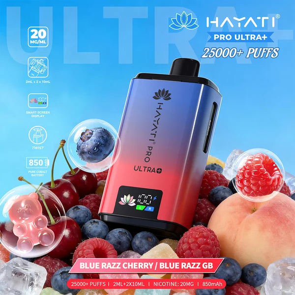 Hayati Pro Ultra Plus 25000  Rechargeable prefilled Pod Kit ( Pack of 5 )