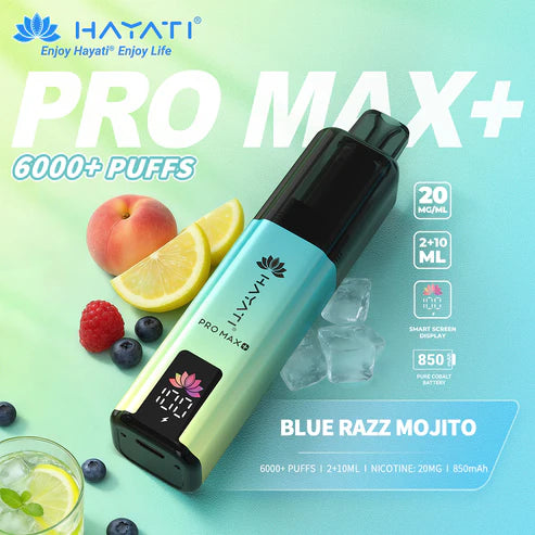 Hayati Pro Max Plus 6000  Rechargeable prefilled Pod Kit ( Pack of 5 )