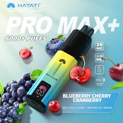 Hayati Pro Max Plus 6000 Rechargeable prefilled Pod Kit