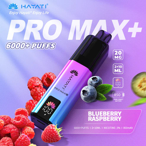 Hayati Pro Max Plus 6000 Rechargeable prefilled Pod Kit