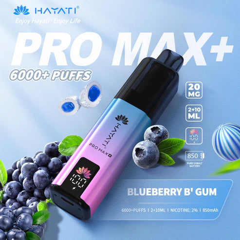Hayati Pro Max Plus 6000  Rechargeable prefilled Pod Kit ( Pack of 5 )