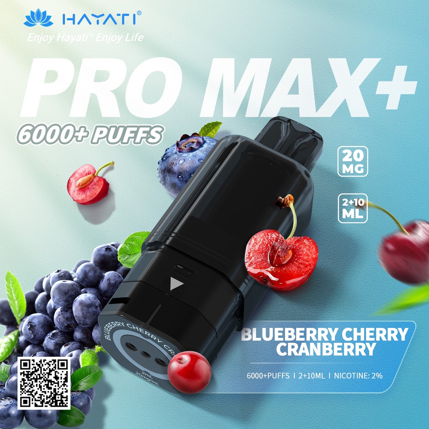 Hayati Pro Max Plus 6000 Rechargeable Replacement Pods