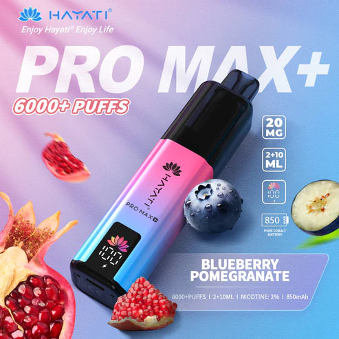 Hayati Pro Max Plus 6000  Rechargeable prefilled Pod Kit ( Pack of 5 )