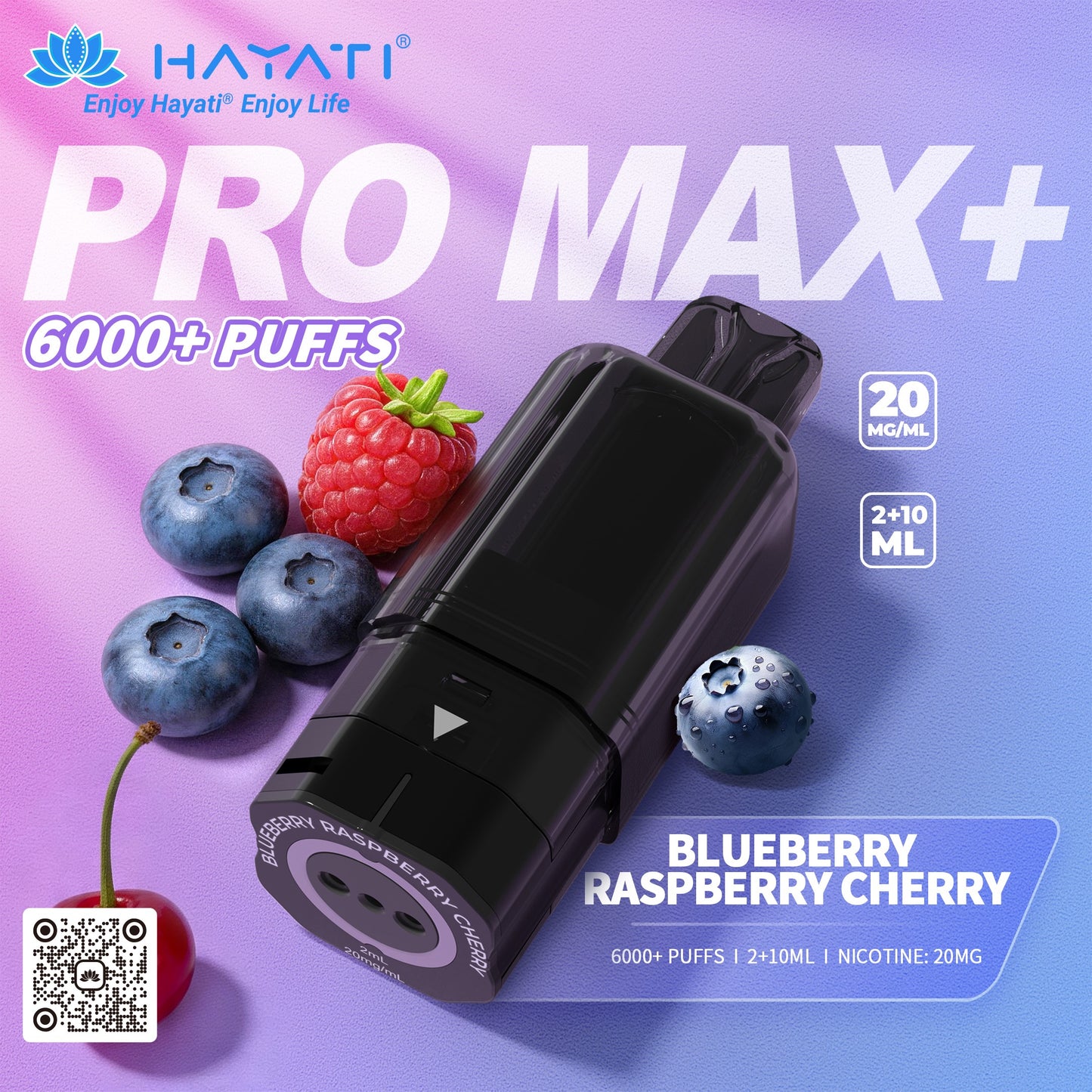Hayati Pro Max Plus 6000 Rechargeable Replacement Pods