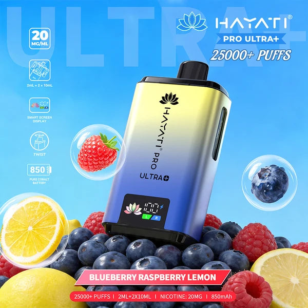 Hayati Pro Ultra Plus 25000  Rechargeable prefilled Pod Kit ( Pack of 5 )