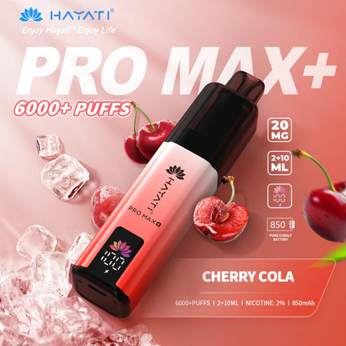 Hayati Pro Max Plus 6000 Rechargeable prefilled Pod Kit