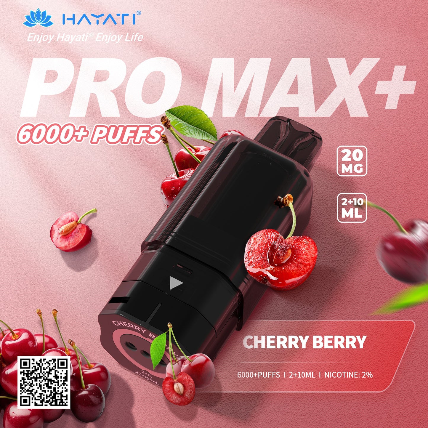 Hayati Pro Max Plus 6000 Rechargeable Replacement Pods
