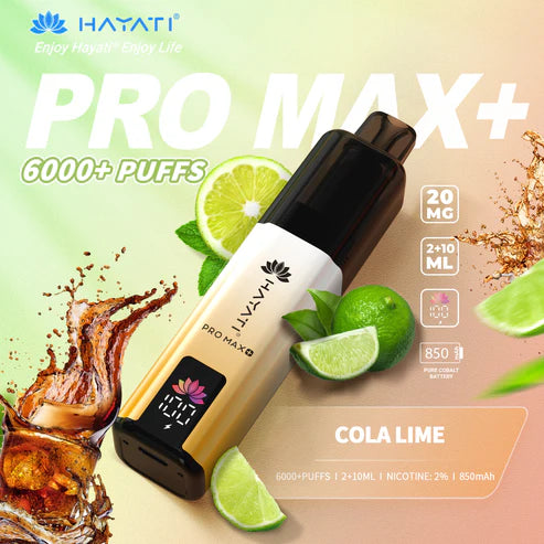 Hayati Pro Max Plus 6000  Rechargeable prefilled Pod Kit ( Pack of 5 )