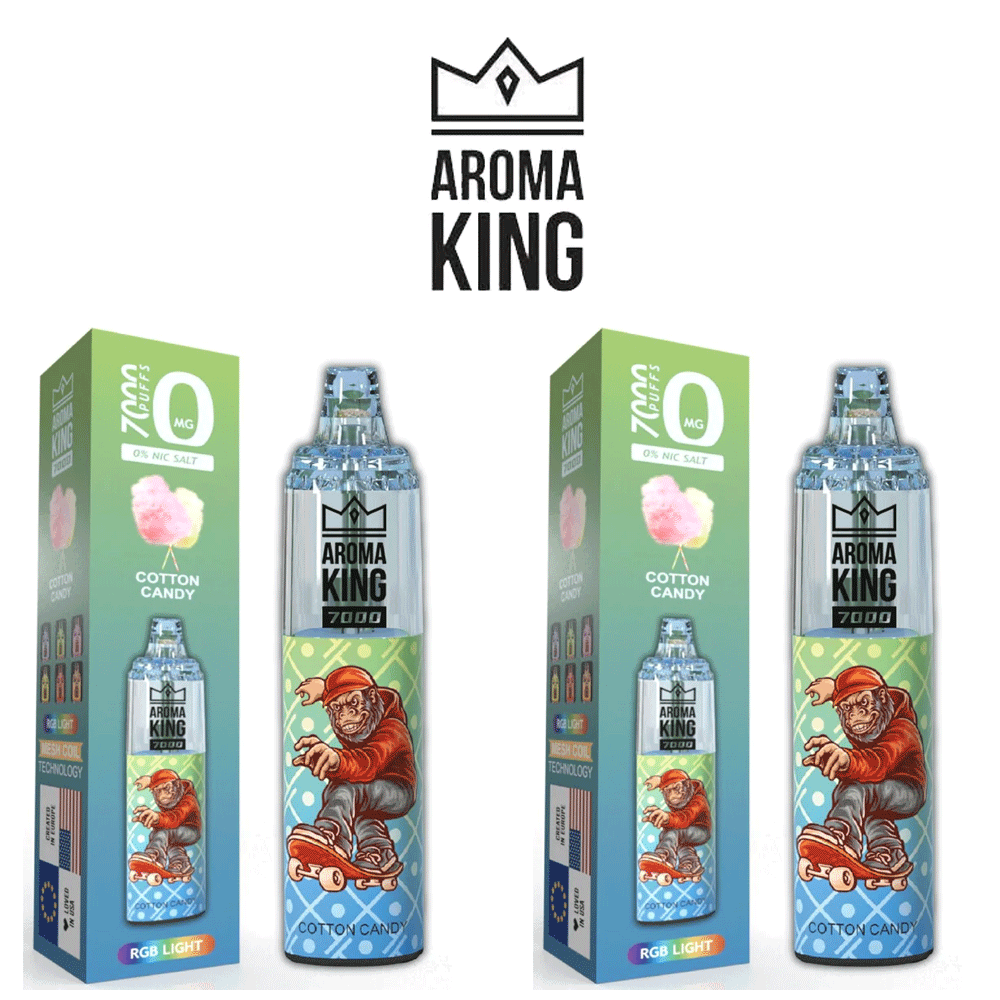 Aroma King 7000 Puffs Pre-Filled Vape Device 0MG Aroma King 7000 Puffs Pre-Filled Vape Device 0MG