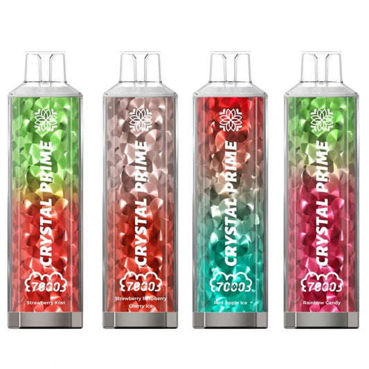 Crystal Prime 7000 Disposable Vape 10x Multipack – 20MG