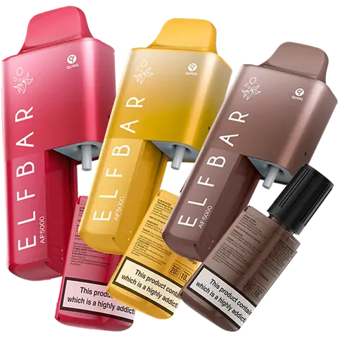 Elf Bar AF5000 Puffs Disposable Vape Device 20MG - BOX OF 5