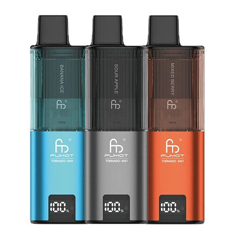 Fumot Tornado 4IN1 TPD-Compliant Replaceable Vape Pod - Box of 5