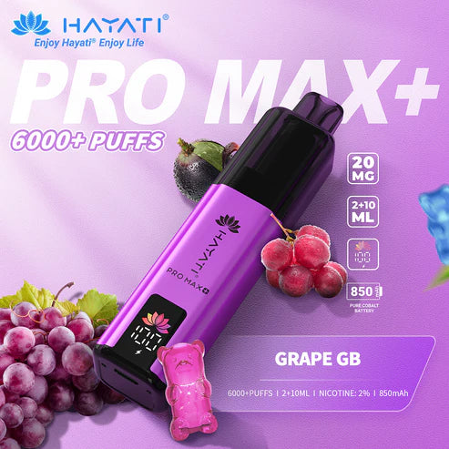 Hayati Pro Max Plus 6000  Rechargeable prefilled Pod Kit ( Pack of 5 )