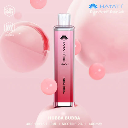 The Hayati Pro Max 4000 Disposable Vape Device 20MG