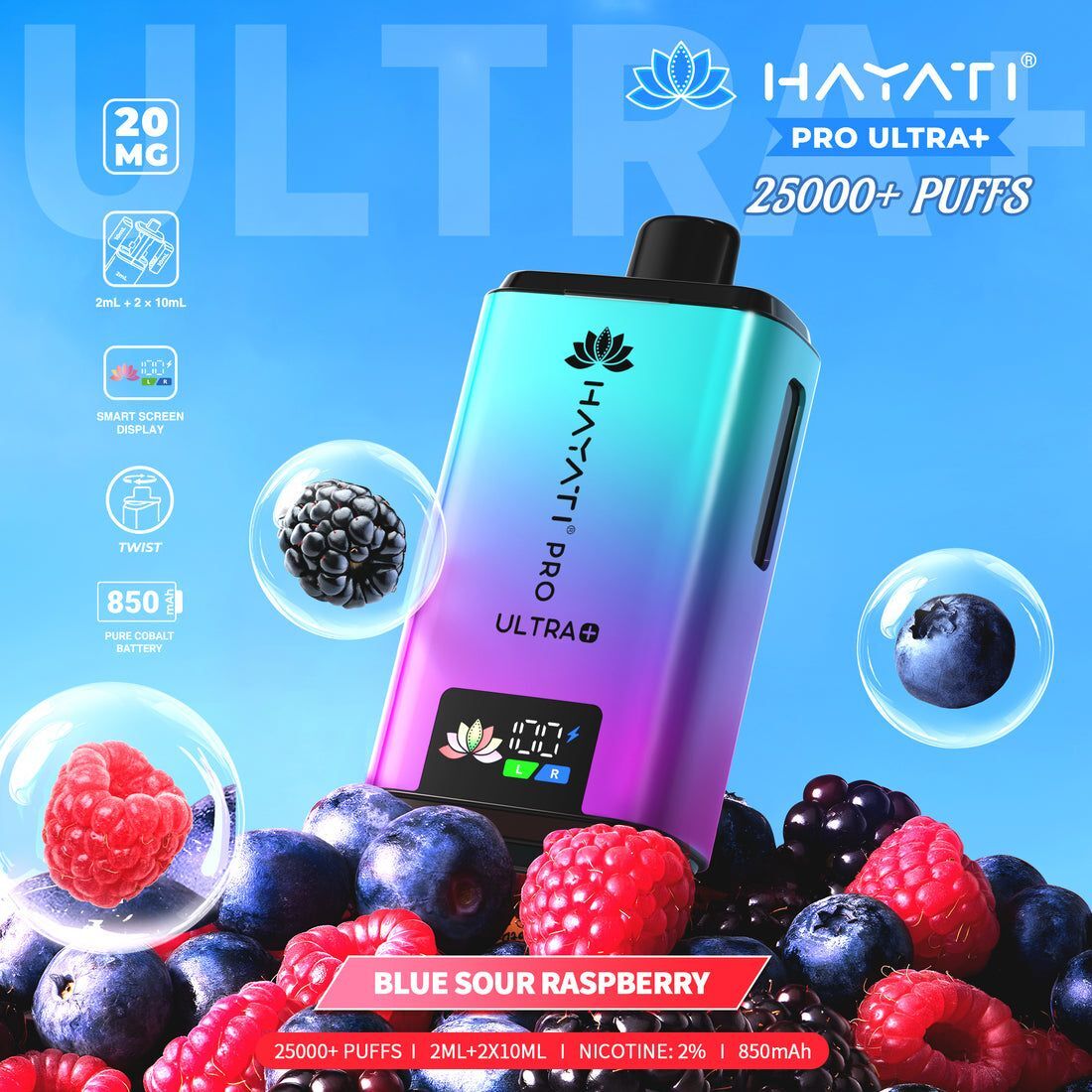 HAYATI PRO ULTRA+ 25000+ Puffs