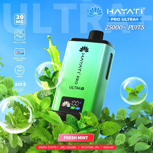 HAYATI PRO ULTRA+ 25000+ Puffs