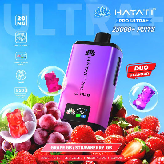 HAYATI PRO ULTRA+ 25000+ Puffs