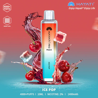 The Hayati Pro Max 4000 Disposable Vape Device 20MG