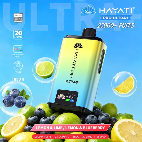 Hayati Pro Ultra Plus 25000  Rechargeable prefilled Pod Kit ( Pack of 5 )