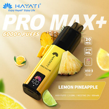 Hayati Pro Max Plus 6000  Rechargeable prefilled Pod Kit ( Pack of 5 )