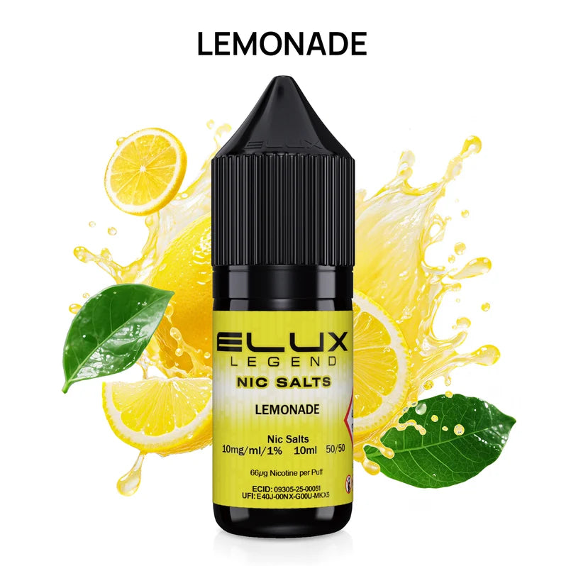 Elux Legend Nic Salts - 10ml E-liquids - (BOX OF 10)