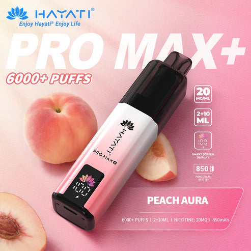 Hayati Pro Max Plus 6000  Rechargeable prefilled Pod Kit ( Pack of 5 )
