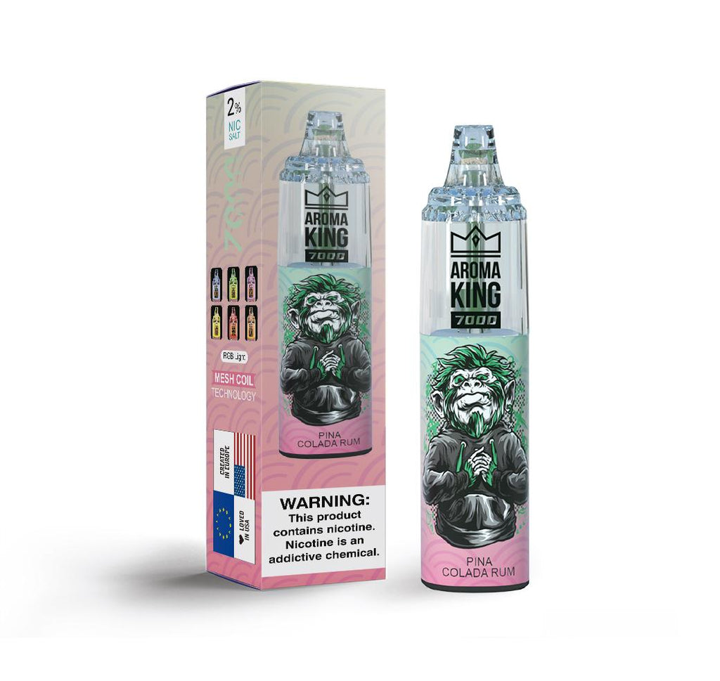 Aroma King 7000 Puffs Disposable Vape Device 0MG