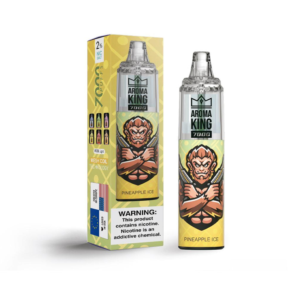 Aroma King 7000 Puffs Disposable Vape Device 0MG