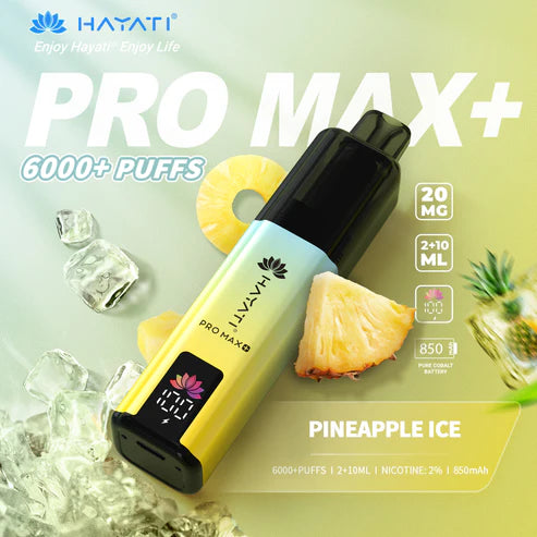 Hayati Pro Max Plus 6000  Rechargeable prefilled Pod Kit ( Pack of 5 )