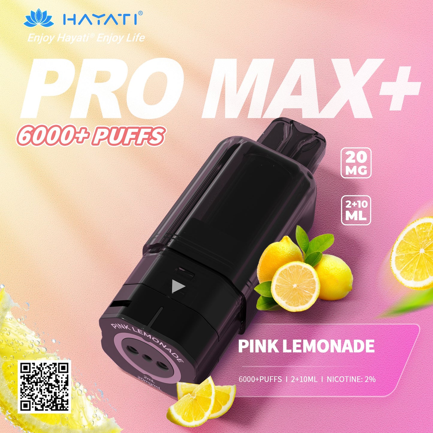 Hayati Pro Max Plus 6000 Rechargeable Replacement Pods