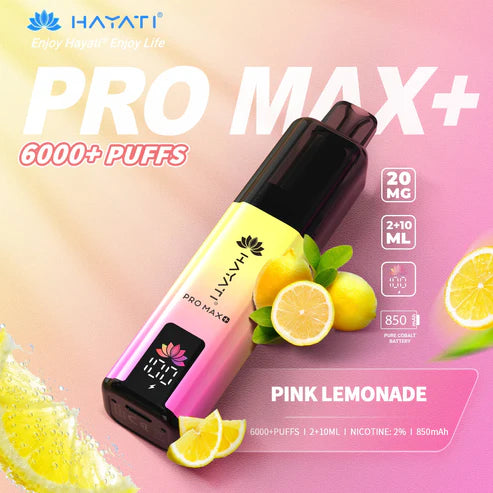 Hayati Pro Max Plus 6000 Rechargeable prefilled Pod Kit