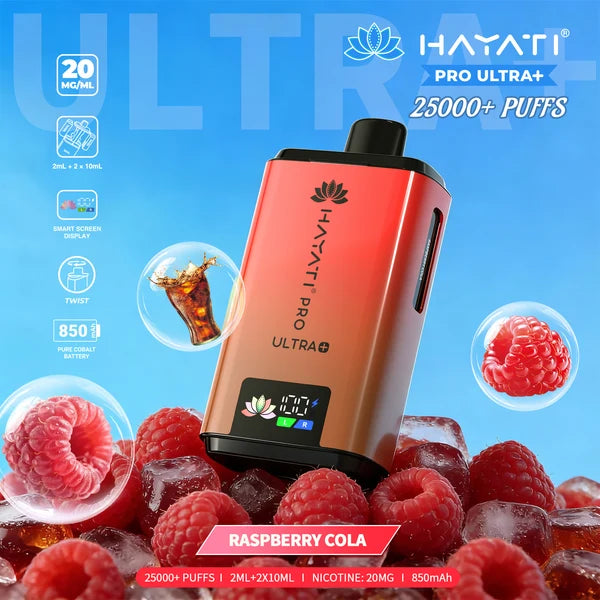 Hayati Pro Ultra Plus 25000  Rechargeable prefilled Pod Kit ( Pack of 5 )