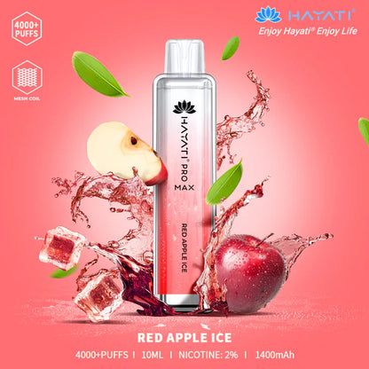 The Hayati Pro Max 4000 Disposable Vape Device 20MG
