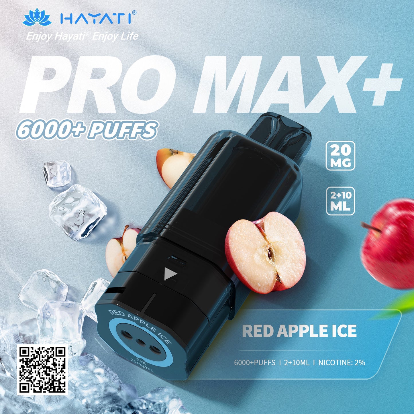 Hayati Pro Max Plus 6000 Rechargeable Replacement Pods