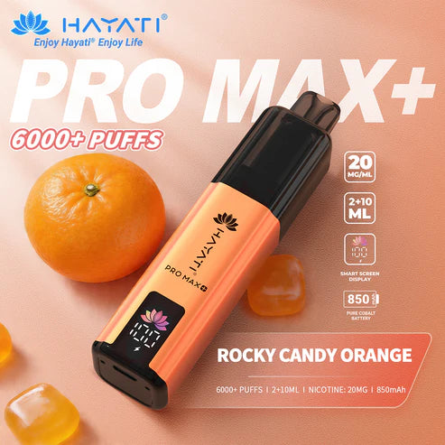 Hayati Pro Max Plus 6000  Rechargeable prefilled Pod Kit ( Pack of 5 )