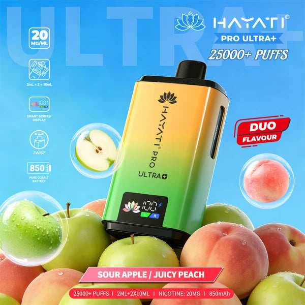 Hayati Pro Ultra Plus 25000  Rechargeable prefilled Pod Kit ( Pack of 5 )