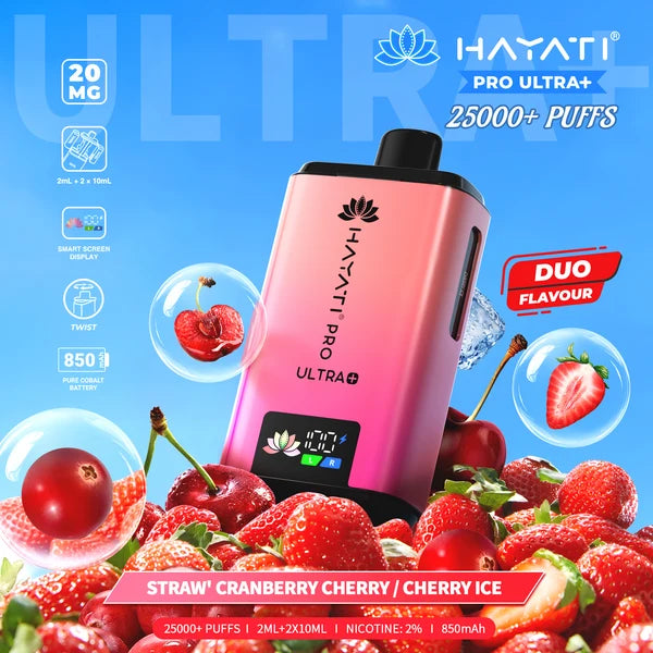 Hayati Pro Ultra Plus 25000  Rechargeable prefilled Pod Kit ( Pack of 5 )