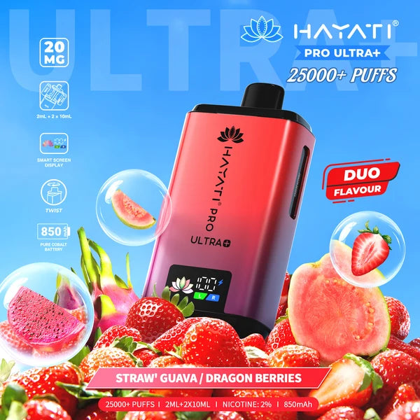 Hayati Pro Ultra Plus 25000  Rechargeable prefilled Pod Kit ( Pack of 5 )