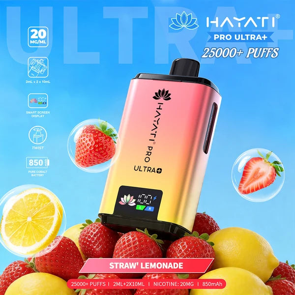 Hayati Pro Ultra Plus 25000  Rechargeable prefilled Pod Kit ( Pack of 5 )