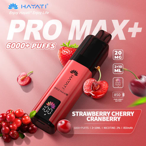 Hayati Pro Max Plus 6000 Rechargeable prefilled Pod Kit