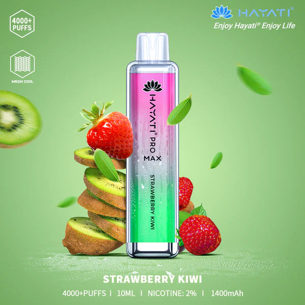 The Hayati Pro Max 4000 Disposable Vape Device 20MG