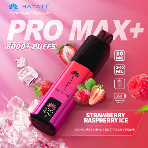 Hayati Pro Max Plus 6000  Rechargeable prefilled Pod Kit ( Pack of 5 )