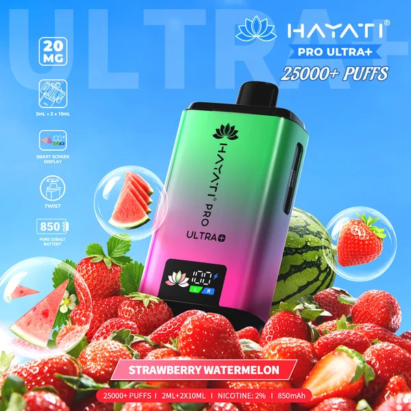 Hayati Pro Ultra Plus 25000  Rechargeable prefilled Pod Kit ( Pack of 5 )